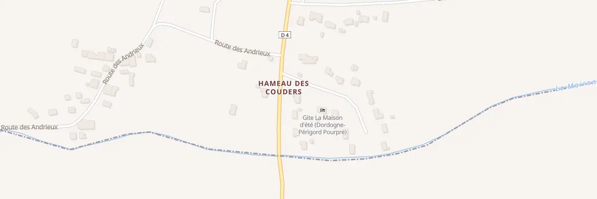 Plan du 192B Le Couderc à Gardonne