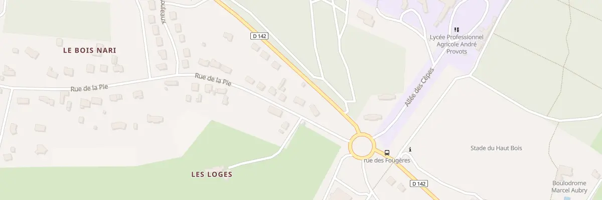 Plan du 13 Rue de la Pie à Brette-les-Pins