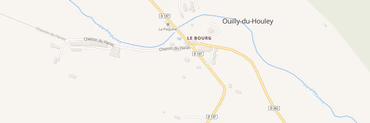 Plan du 1 Che du Haras à Ouilly-du-Houley