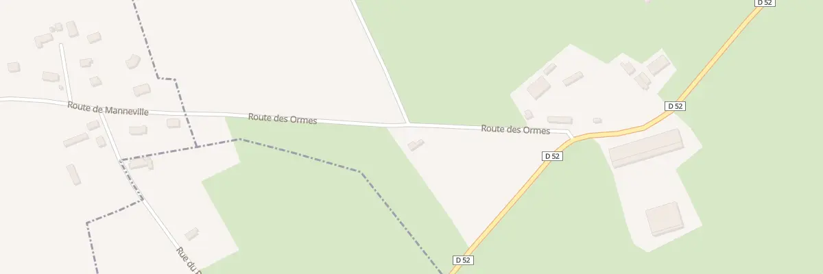 Plan du 163 Rte des Ormes à Manneville-la-Goupil