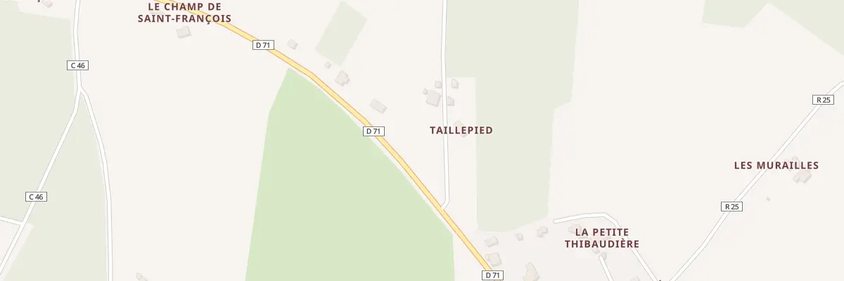 Plan du 5007 La Vallee de Taille Pied à Lavernat