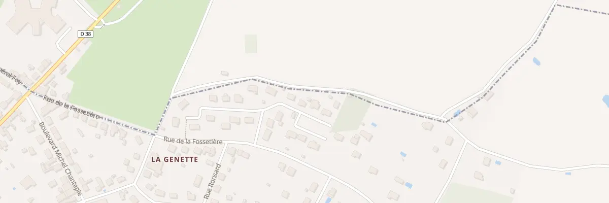 Plan du 17 Rue Jean de Bueil à Château-la-Vallière