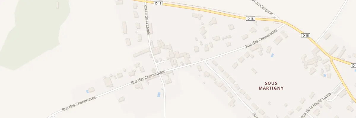 Plan du 25 Rue des Chenerottes à Avanton