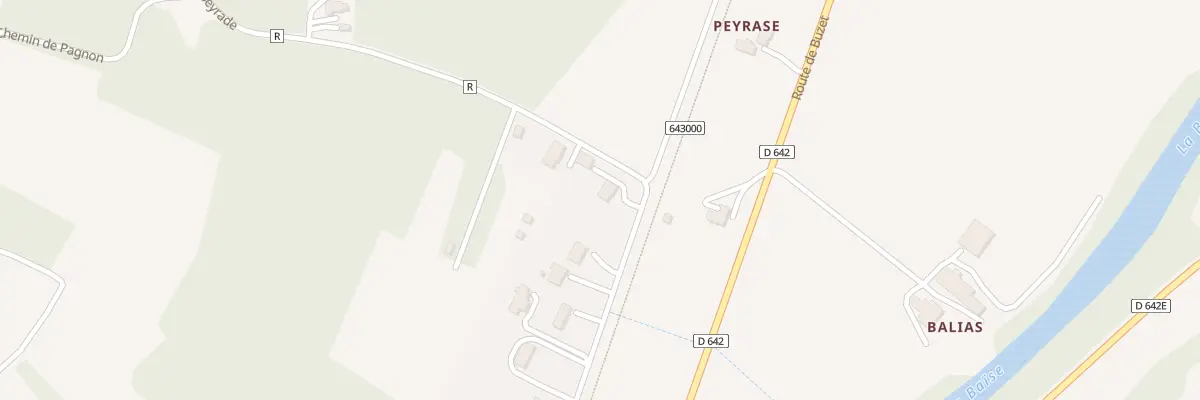 Plan du 55 Che de Roudère à Vianne