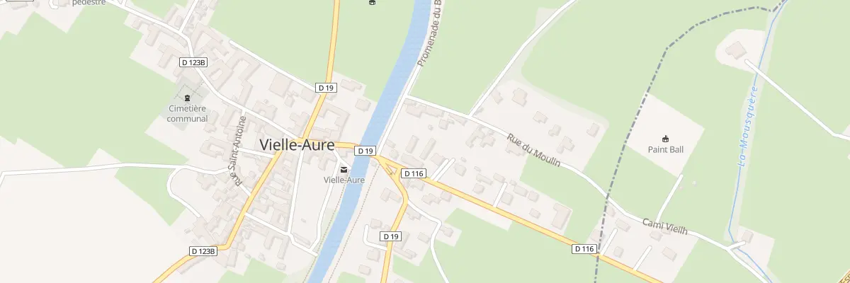 Plan du 4 Rue du Moulin à Vielle-Aure