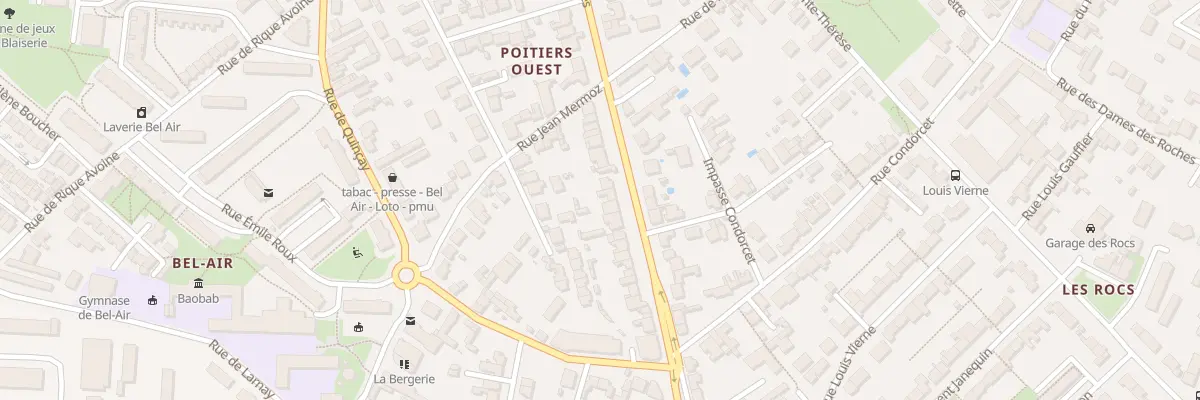 Plan du 271 Av de Nantes à Poitiers
