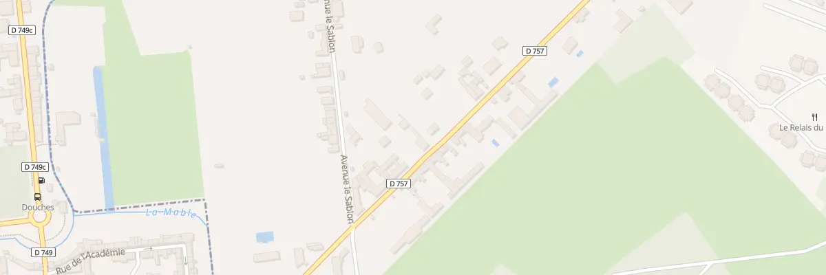 Plan du 32 Av de la Coupure du Parc à Chaveignes