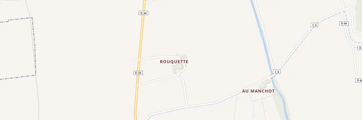 Plan du 178 A Rouquette à Montesquiou