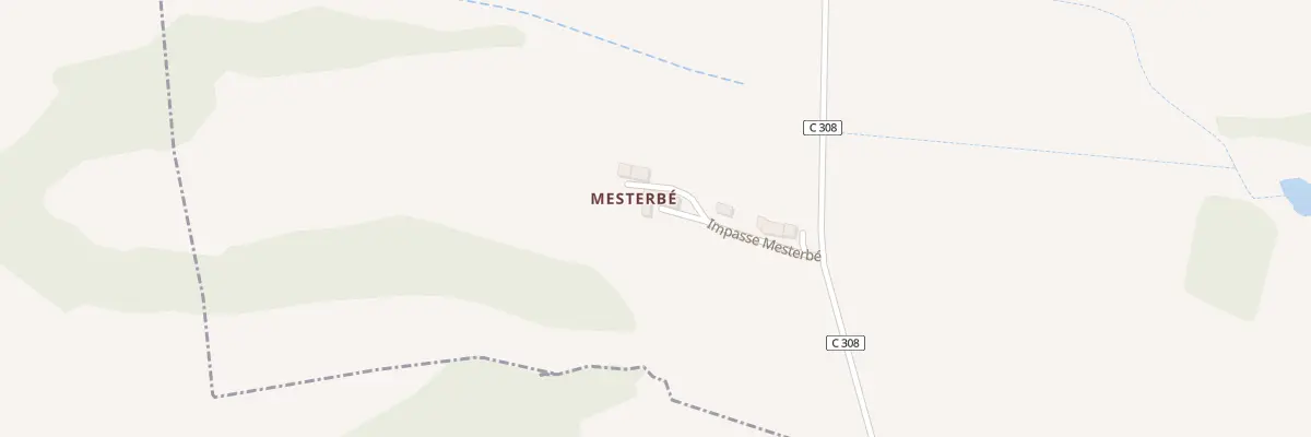 Plan du 5016 Mesterbe à Caillavet