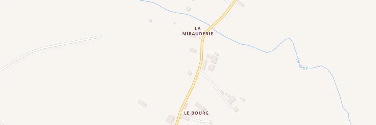 Plan du 45 La Mirauderie à Brullemail