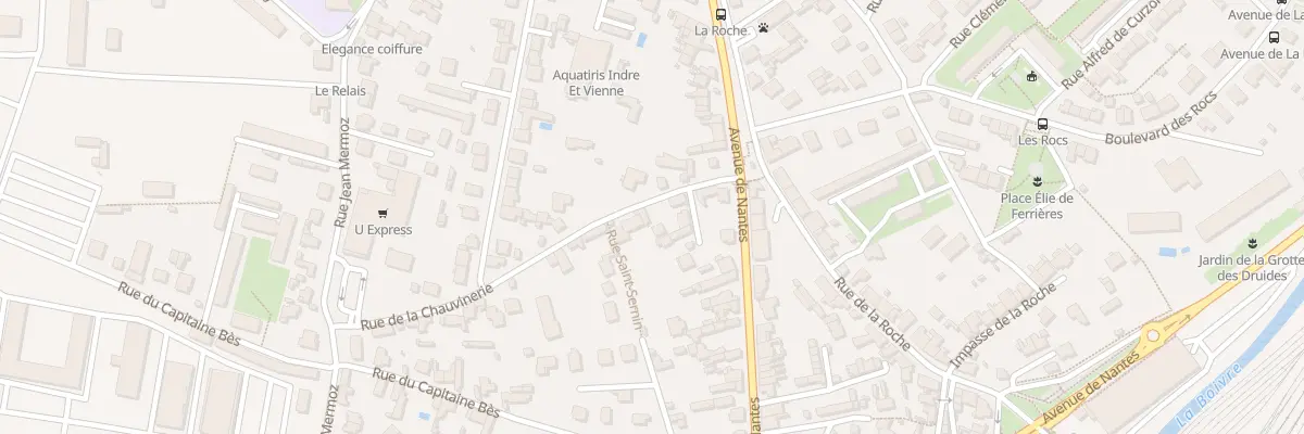 Plan du 15 Rue de la Chauvinerie à Poitiers