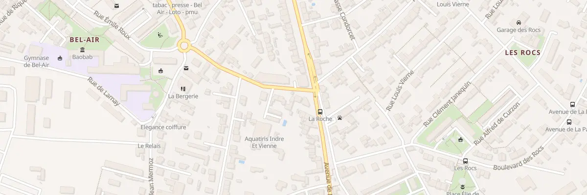 Plan du 5 Rue de Quincay à Poitiers