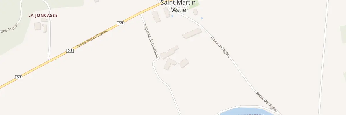Plan du 160 Imp du Domaine à Saint-Martin-l’Astier