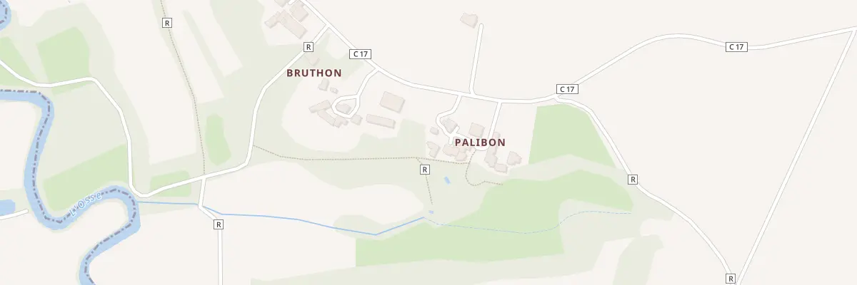 Plan du 611 Che de Bruthon à Moncrabeau