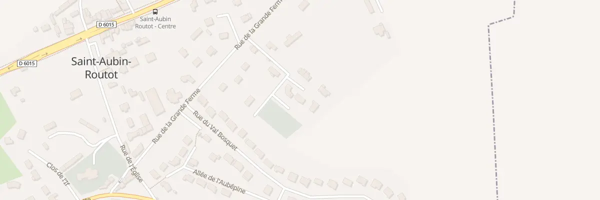 Plan du 6 Grande Ferme à Saint-Aubin-Routot