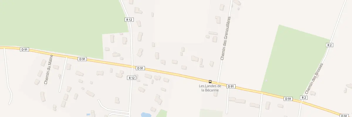 Plan du 1450 Rte de Parence à Fatines