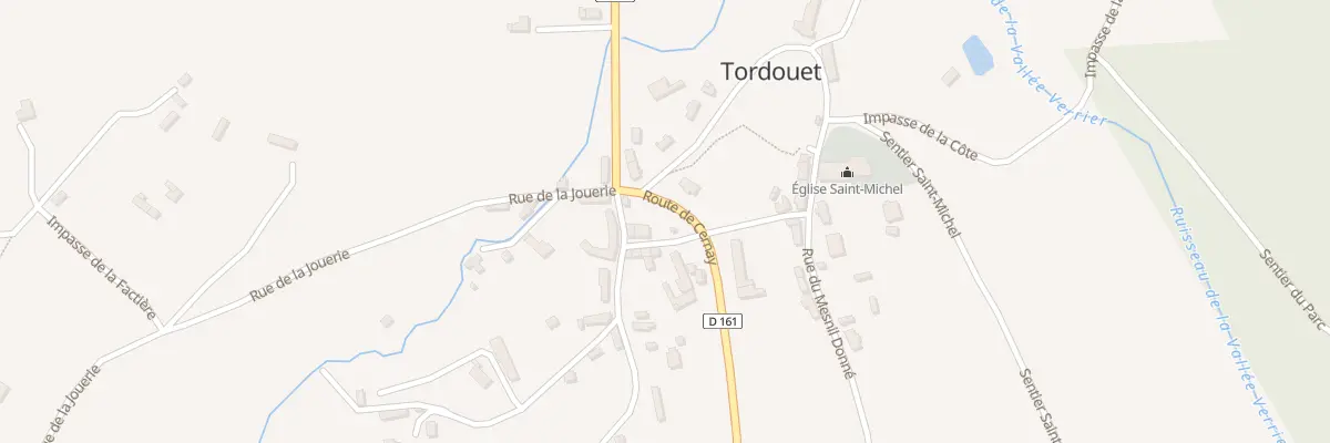Plan du 23A Imp Champ de la Croix Tordouet à Valorbiquet