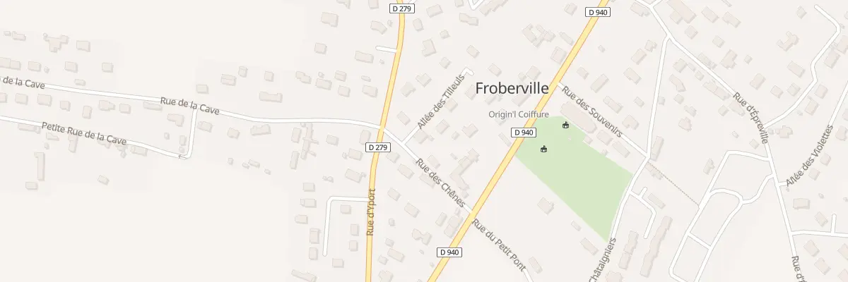 Plan du 10 All des Tilleuls à Froberville