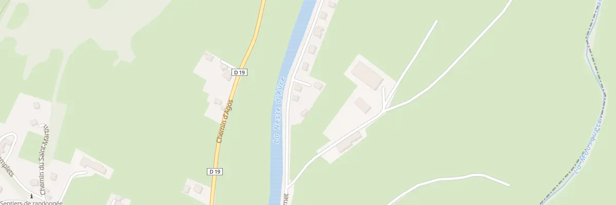 Plan du 5125 Gloudets à Vielle-Aure