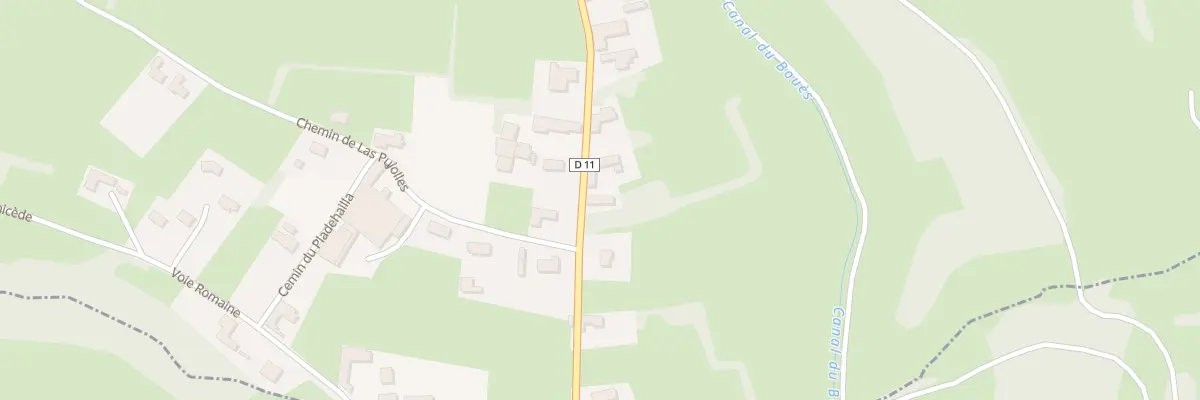 Plan du 1165 Rue des Pyrenées à Lutilhous