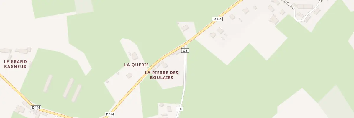 Plan du 2 La Pierre des Boulais à Brette-les-Pins