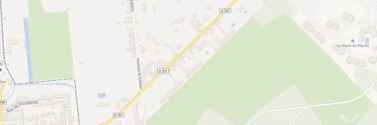 Plan du 35 Av de la Coupure du Parc à Chaveignes