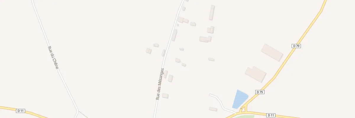 Plan du 4 Rue des Mésanges à Gerville