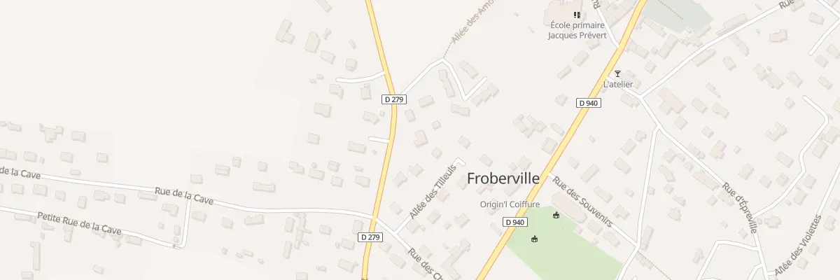 Plan du 362 Rue d’Yport à Froberville