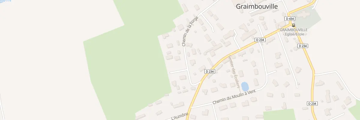 Plan du 344 Che de la Forge à Graimbouville