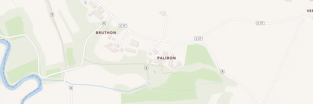 Plan du 607 Che de Bruthon à Moncrabeau