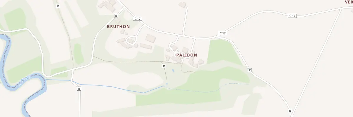 Plan du 609 Che de Bruthon à Moncrabeau