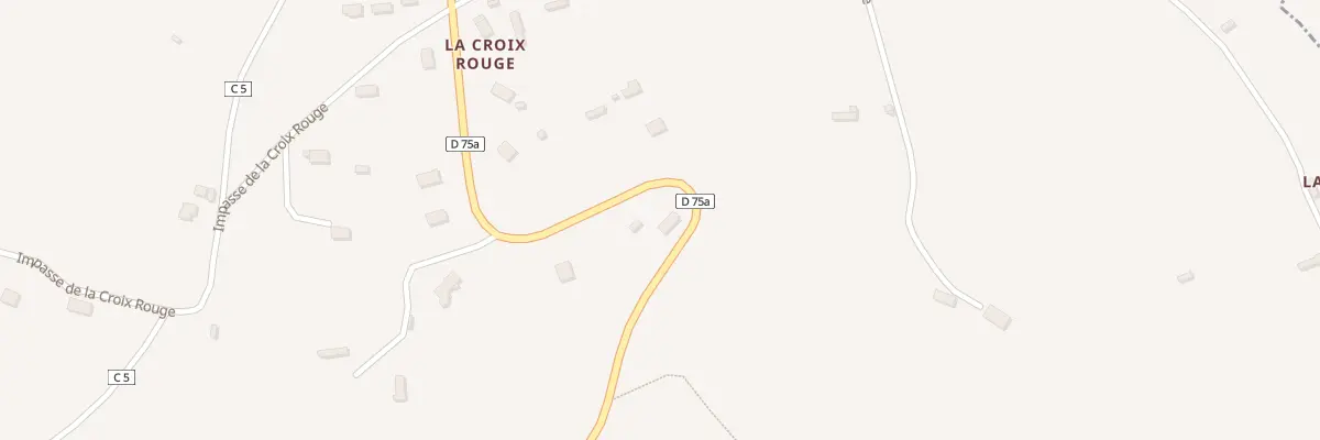 Plan du 780 Rte de la Croix Rouge à Courtonne-la-Meurdrac