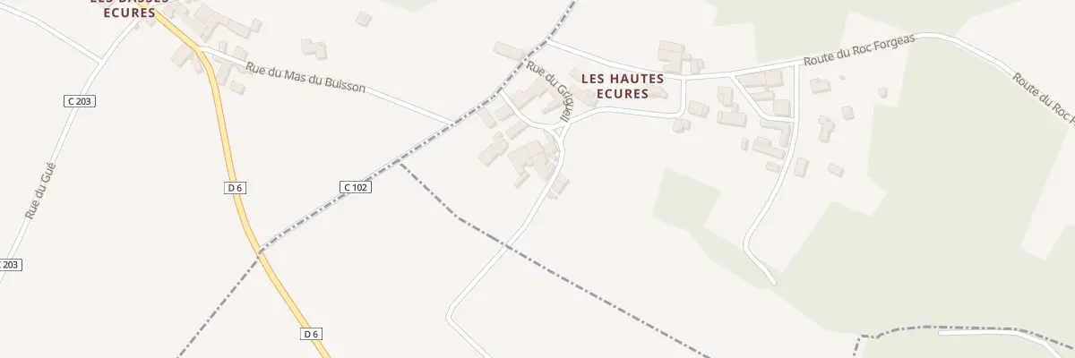 Plan du 4 Rue du Grigueil aux Pins