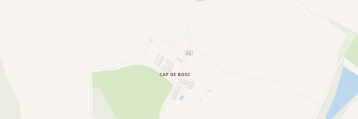 Plan du 2108 Rte de Cap de Bosc à Moncrabeau
