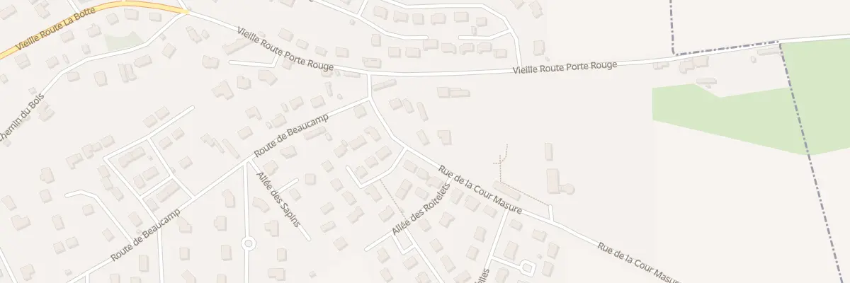 Plan du 3C Rue de la Cour Masure à Saint-Aubin-Routot