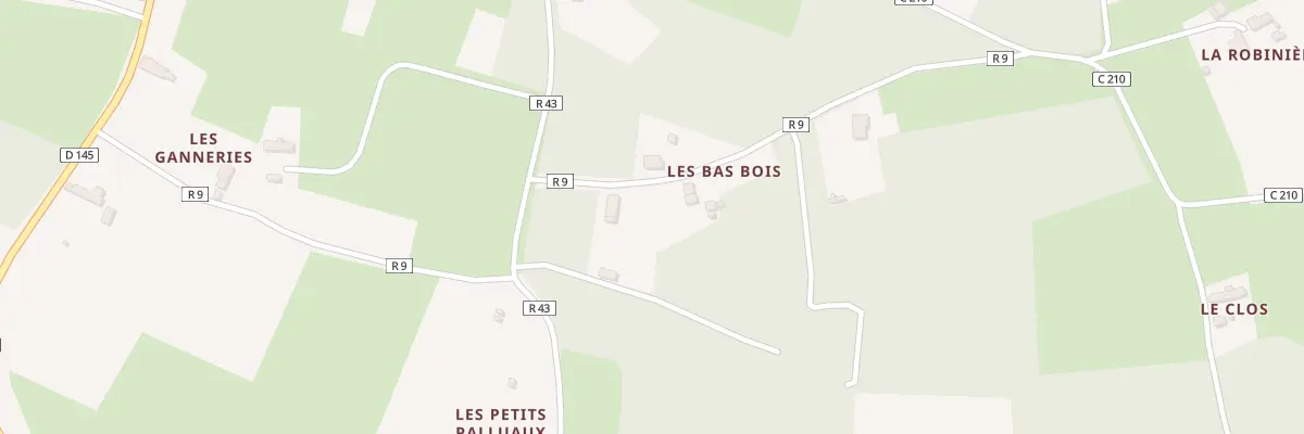 Plan du 5153 Les Bas Bois à Changé