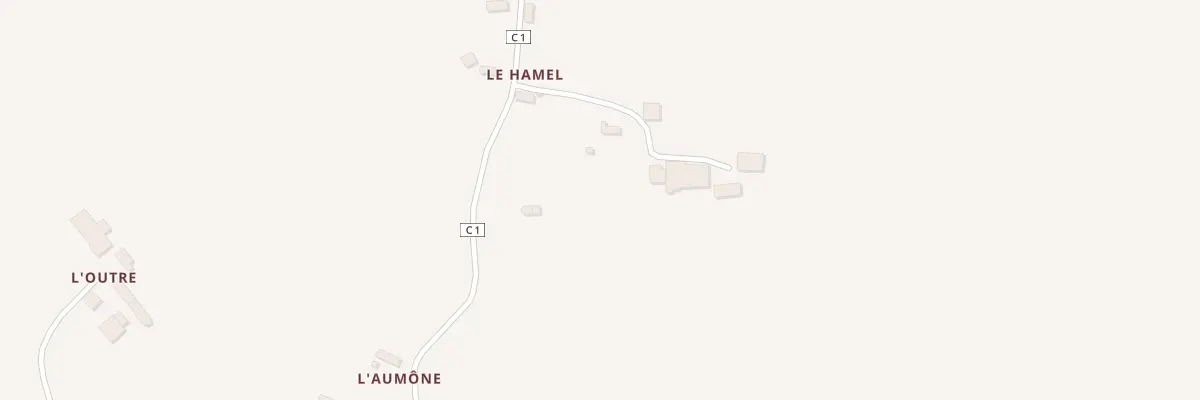 Plan du 9 Le Hamel à Brullemail