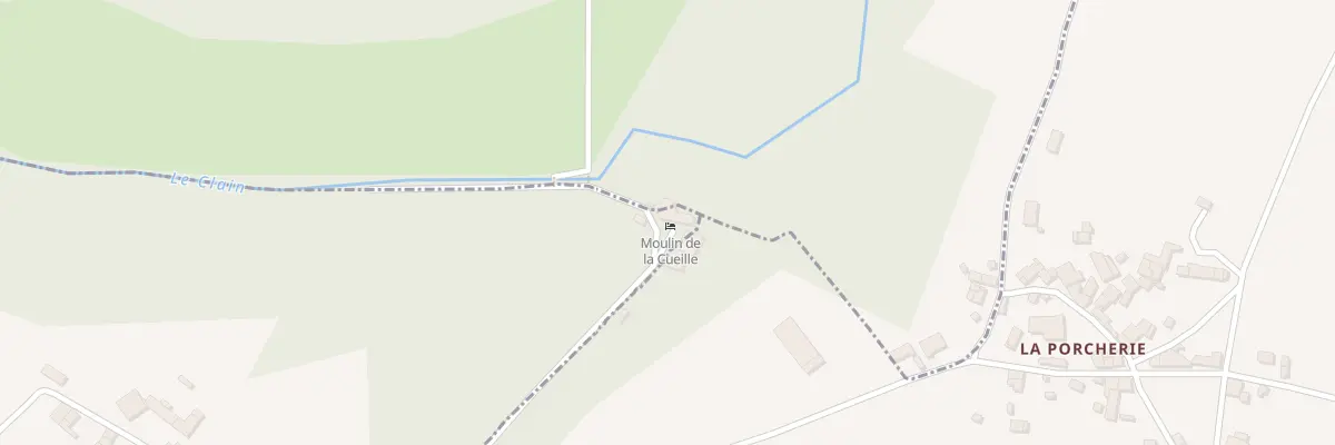 Plan du 2 La Cueille à Romagne