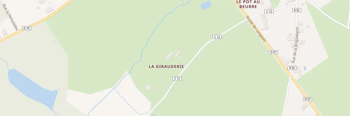 Plan du 36 La Girauderie à Avrillé-les-Ponceaux