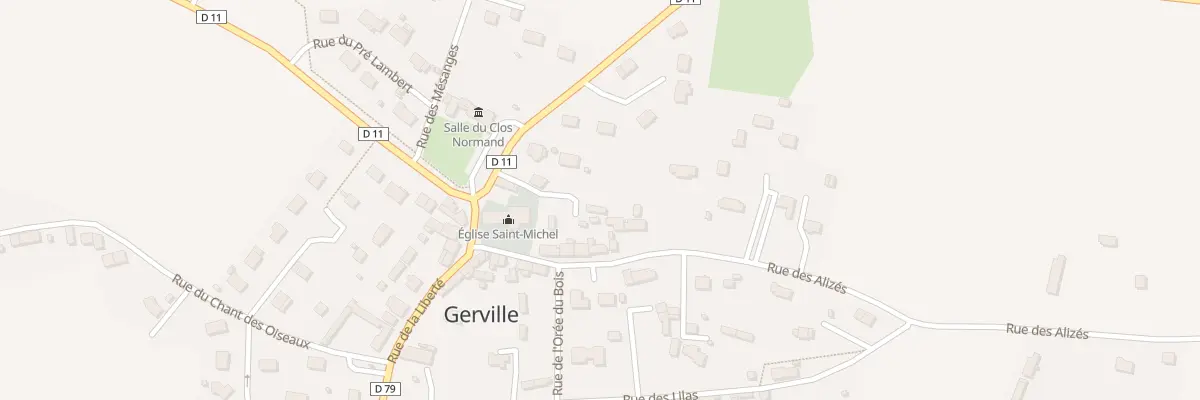 Plan du 9 Rue des Alizés à Gerville