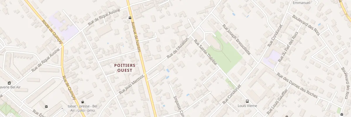 Plan du 29B Rue de l’Aviation à Poitiers