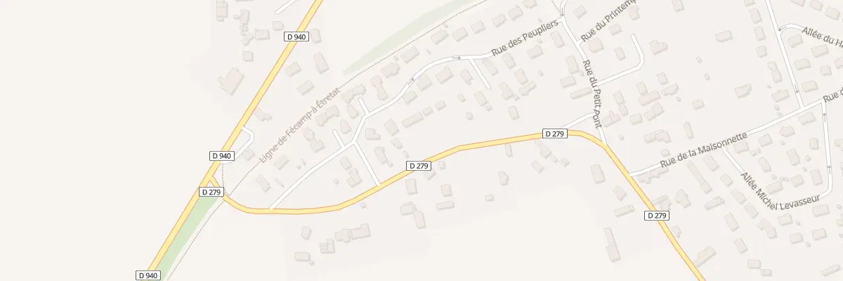 Plan du 301 Rue de la Mare Blonde à Froberville