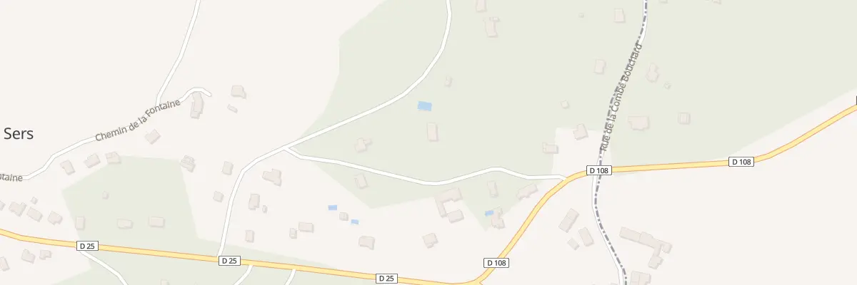 Plan du 5171 Lavaud à Sers