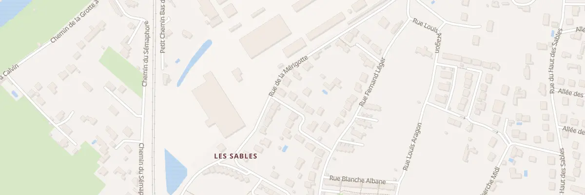 Plan du 7 Rue Romain Rolland à Poitiers