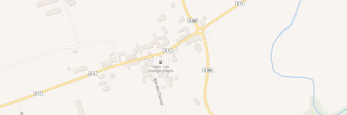 Plan du 82 Pl de la Grange à Agris