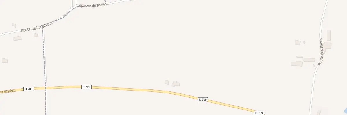 Plan du 3085 Rte de la Rivière à Villetoureix