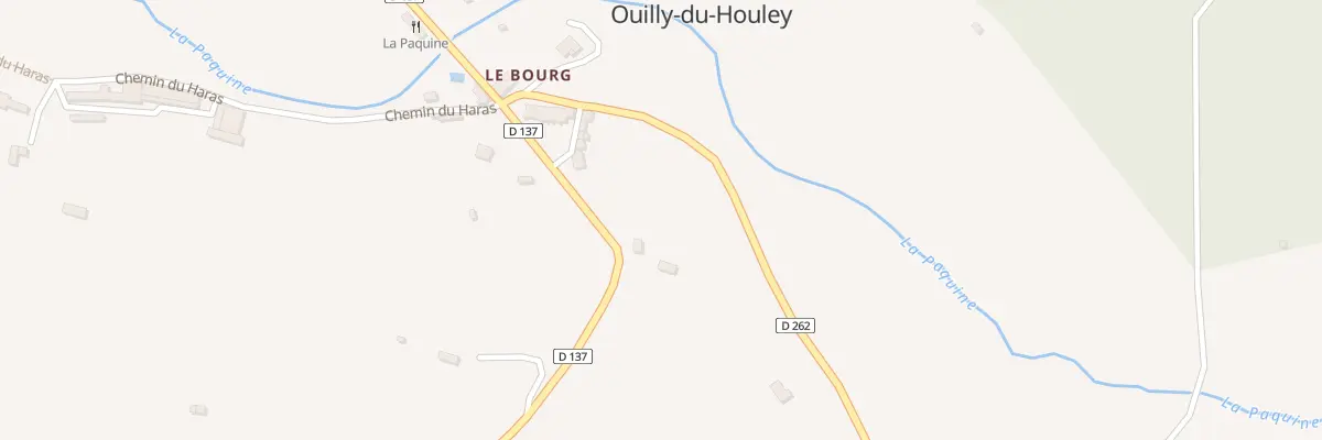 Plan du 5 Rte de Firfol à Ouilly-du-Houley