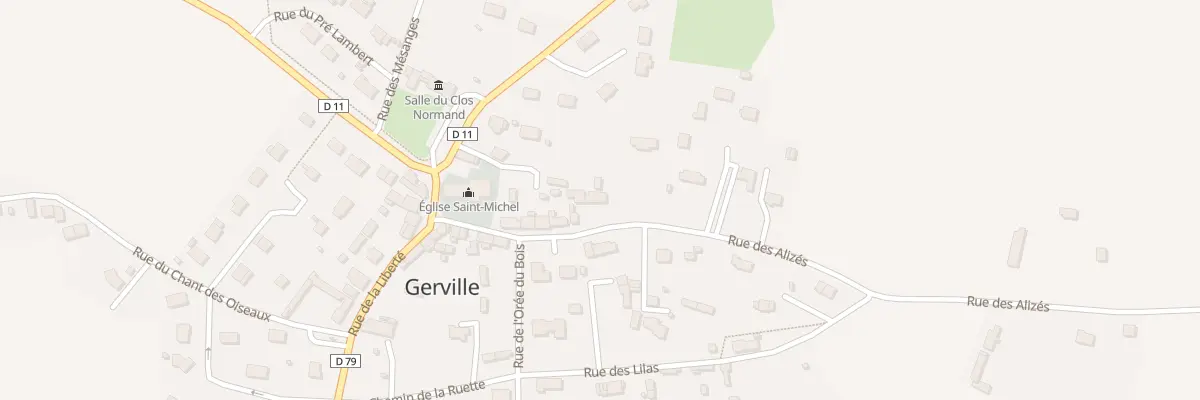 Plan du 13 Rue des Alizés à Gerville