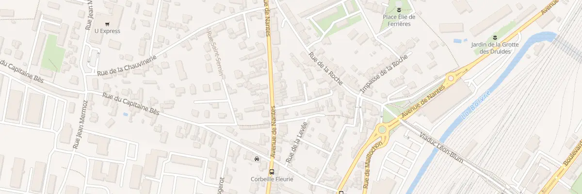Plan du 272 Av de Nantes à Poitiers