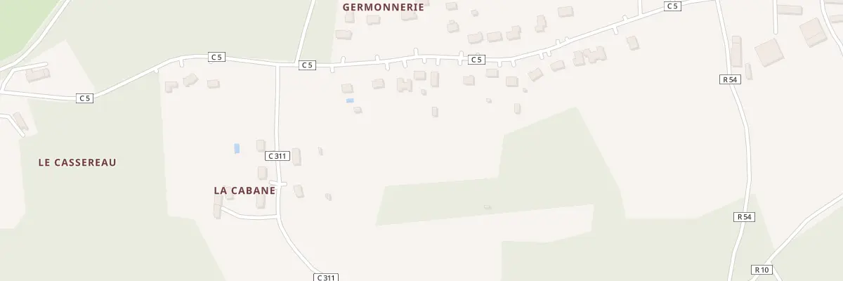 Plan du 6B Rte du Chatelier à Saint-Benoît-la-Forêt